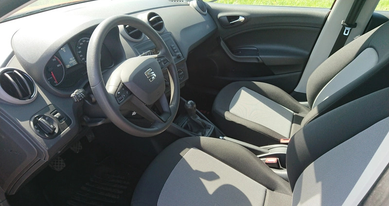 Seat Ibiza cena 36666 przebieg: 129000, rok produkcji 2016 z Chodzież małe 92